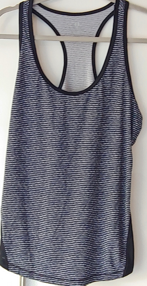 Two Women's Workout Racerback Tank Tops Medium